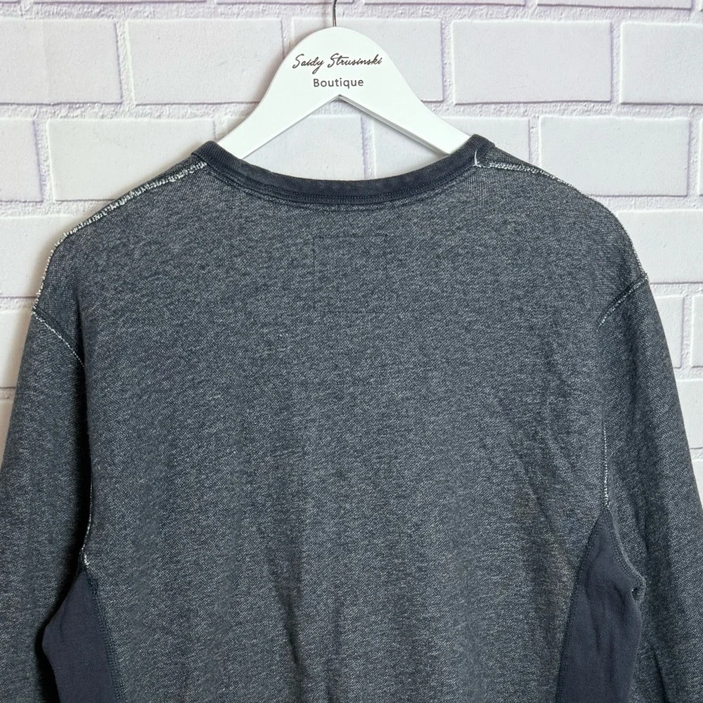 Vintage Eddie Bauer Fleece Crewneck Sweatshirt Gray Men's Size L